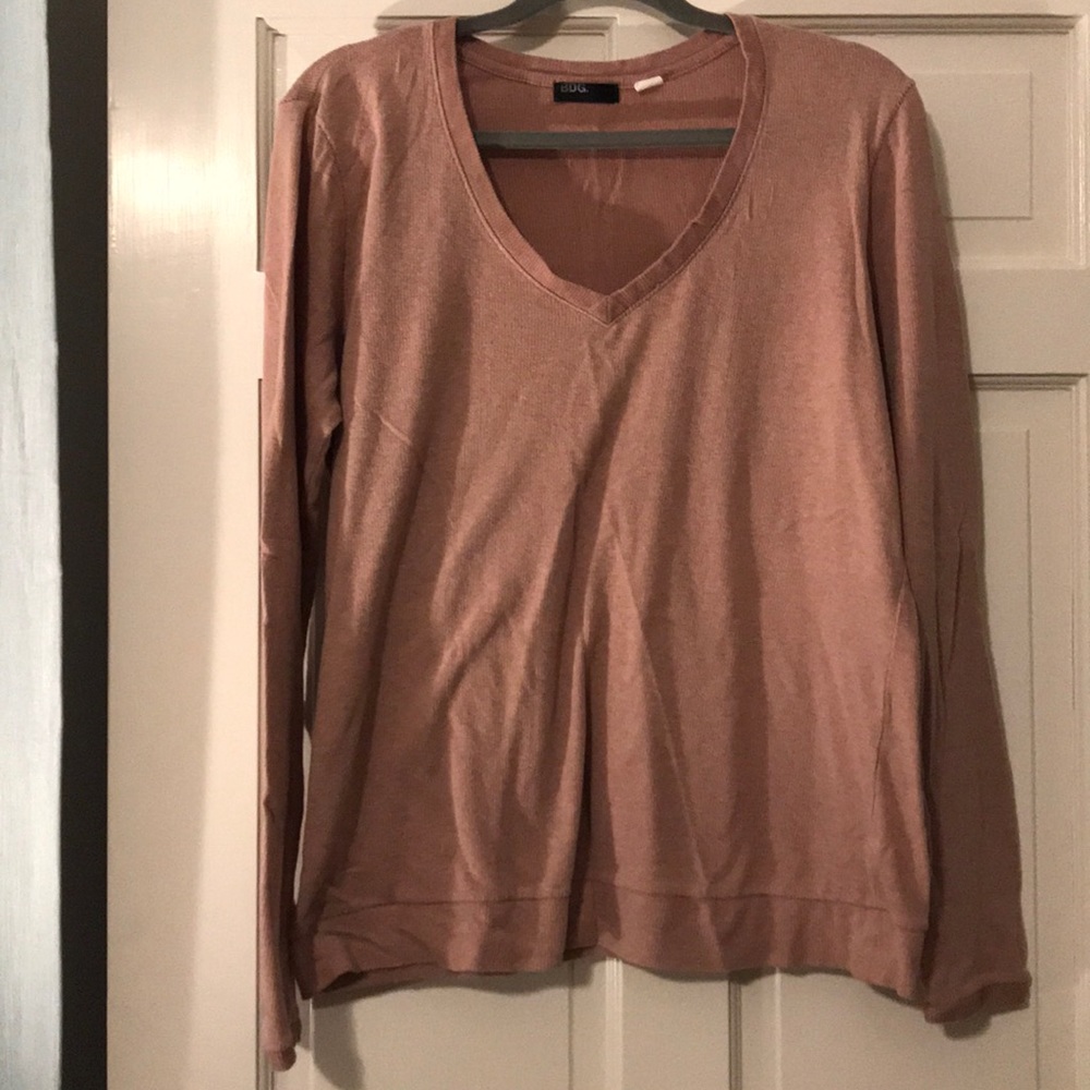 BDG dust pink thermal top